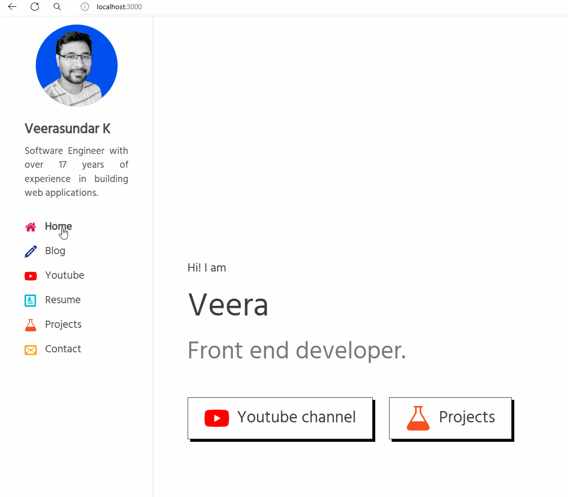 page navigation with view transitions