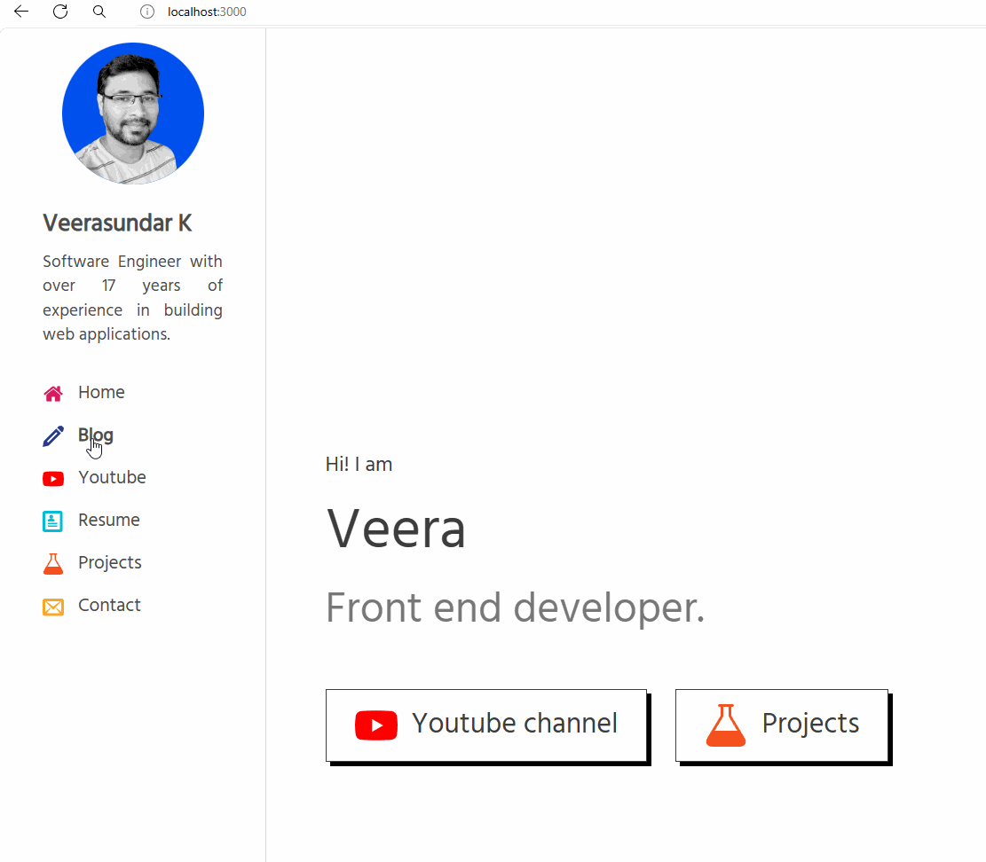 page navigation without any transition